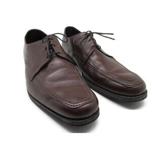 Allen Edmonds Tribecca Mens Brown Leather Apron Toe Lace Up Derbys Size US 9 D